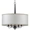Progress Lighting Durrell Collection Four-Light Black Chandelier P400218-031 - alternate 1